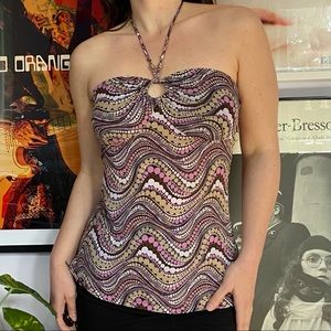 Y2k halter top